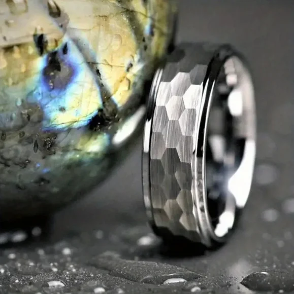 Men's Stainless Steel Ring Size 10! New! - Picture 2 of 7